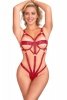 Paris Hollywood Adjustable body harness red